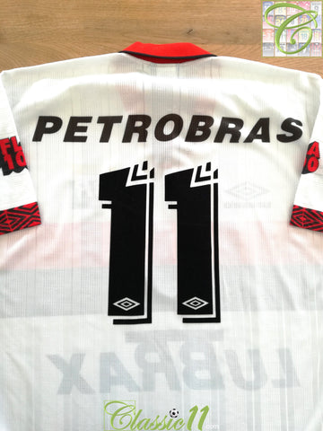 1995/96 Flamengo Away Centenary Football Shirt #11