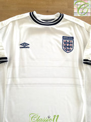 1999/00 England Home Football Shirt
