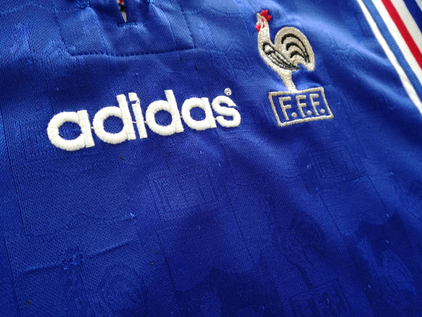 Retro France Home Jersey 1996 By Adidas