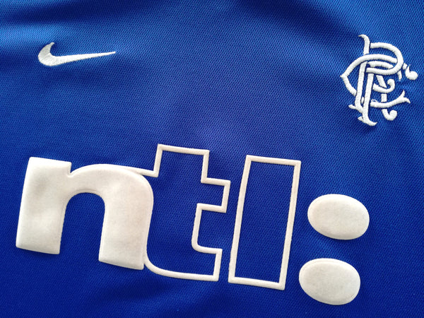 Nike 2001-02 Glasgow Rangers Shirt XXL XXL