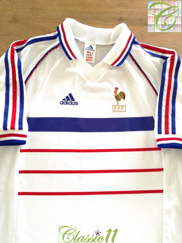 1998 France Away Football Shirt
