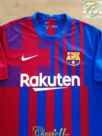 2021/22 Barcelona Home Football Shirt
