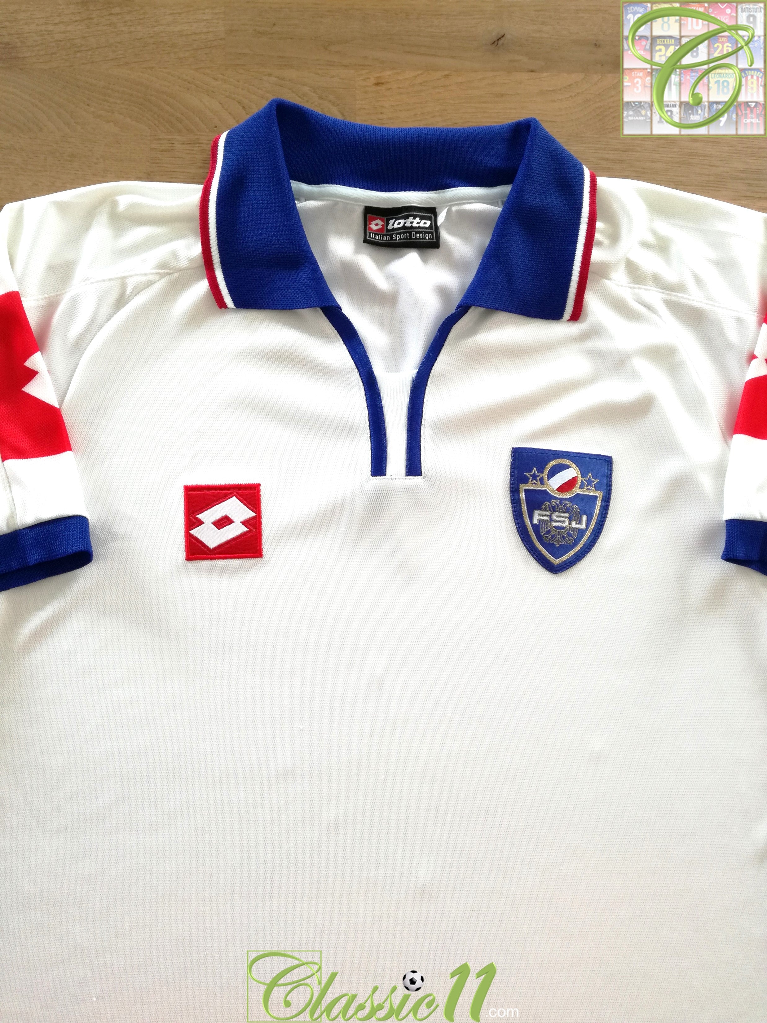 2002/03 Yugoslavia Away Football Shirt (S)