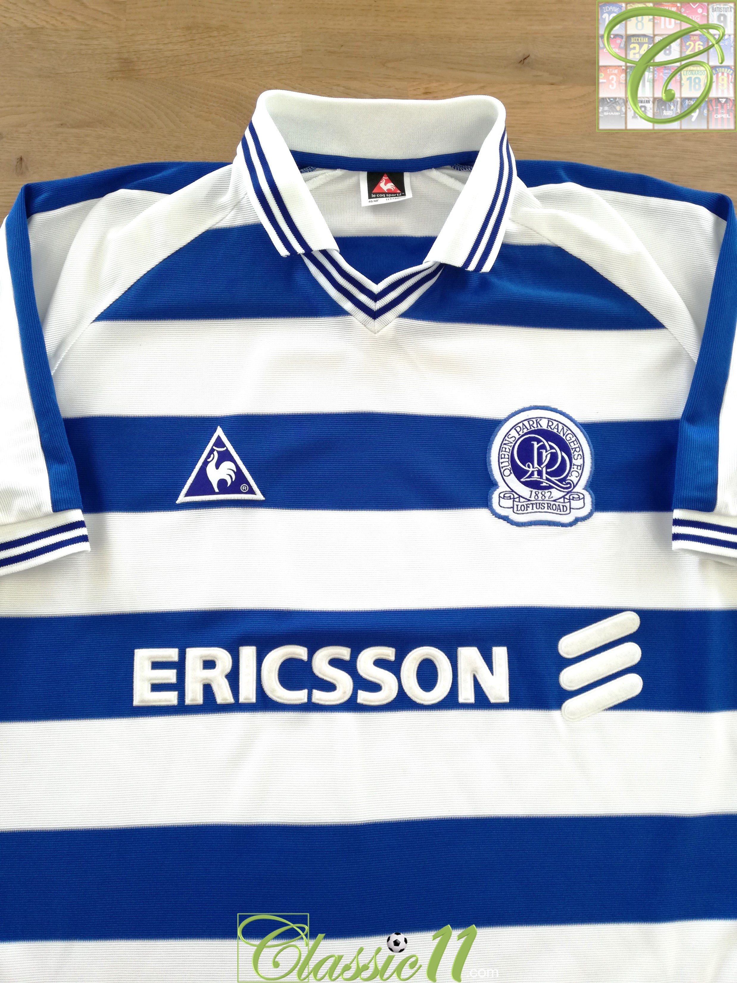 2000/01 QPR Home Football Shirt (XL)