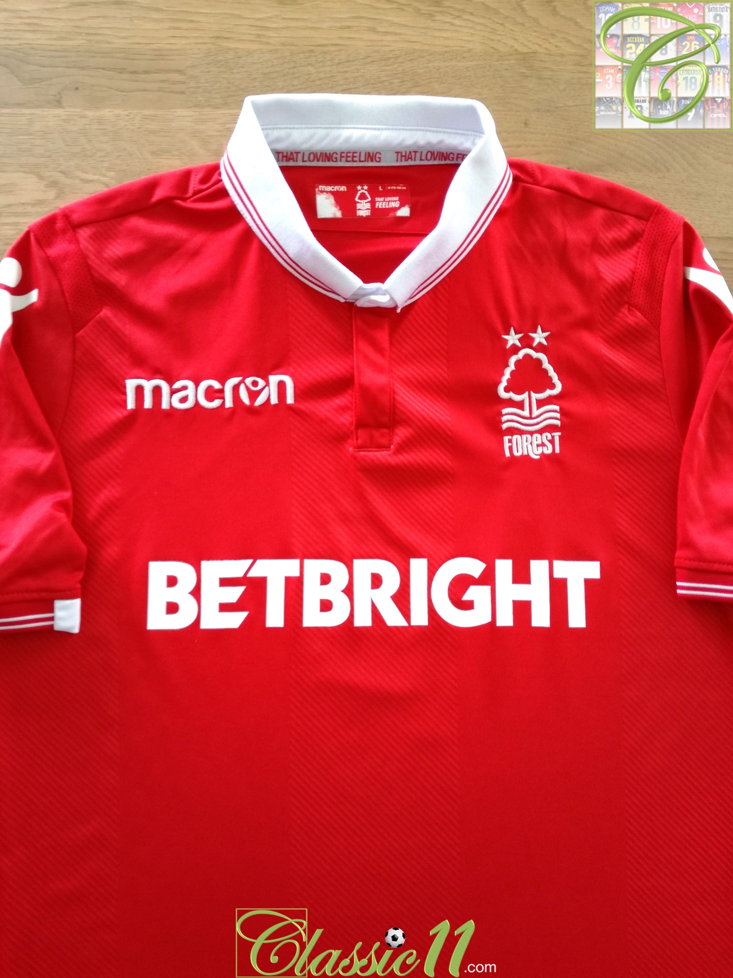 2018/19 Nottingham Forest Home Football Shirt