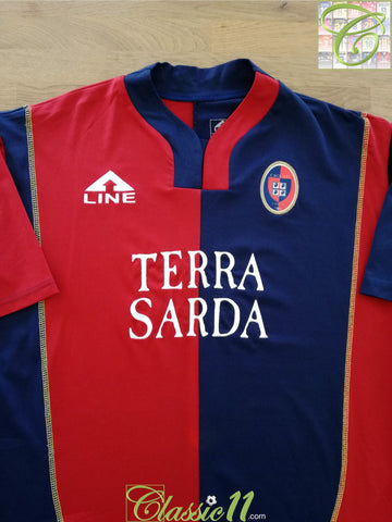2004/05 Cagliari Home Football Shirt