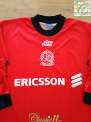 1996/97 QPR Away Long Sleeve Football Shirt