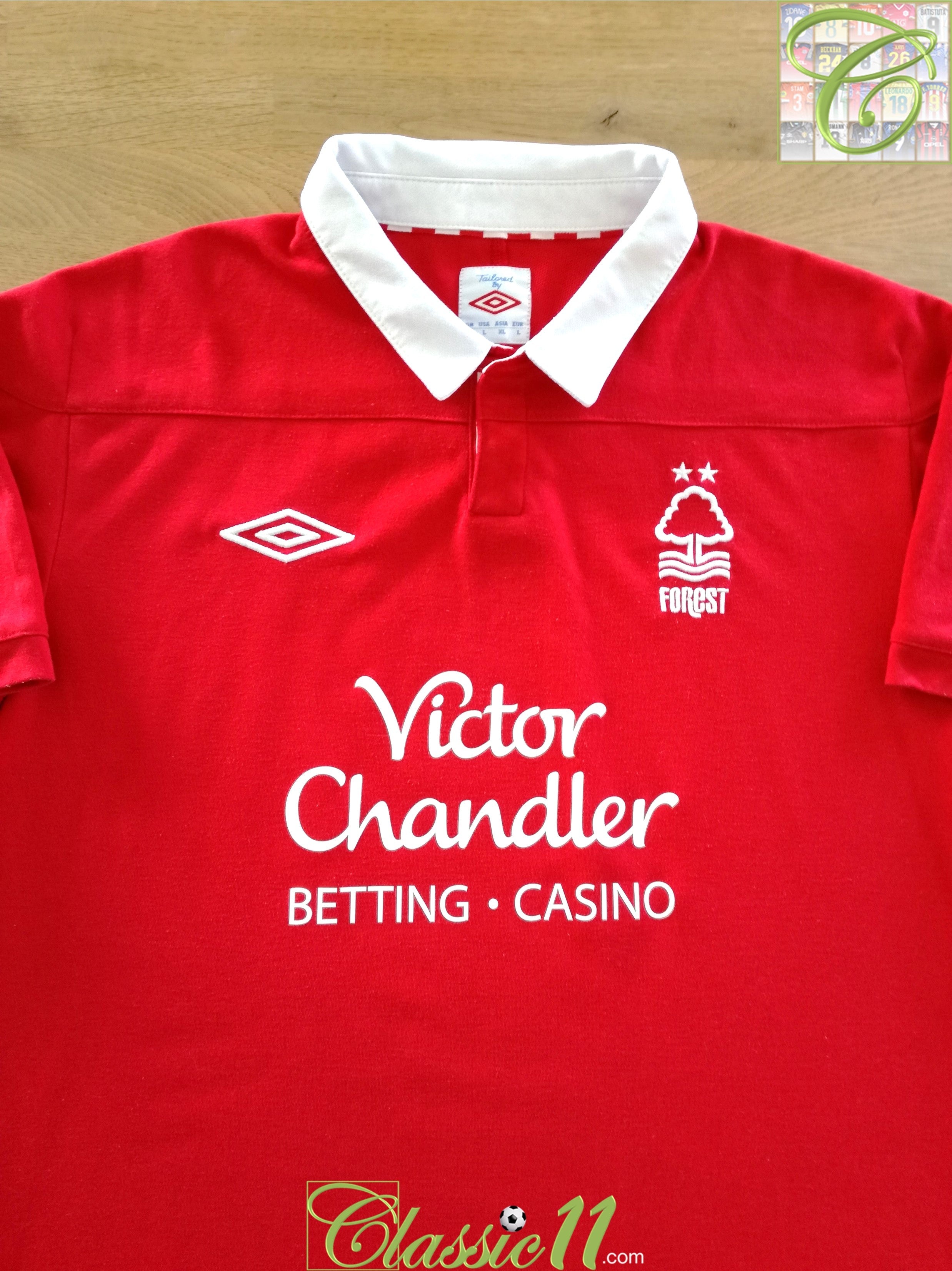 2011/12 Nottingham Forest Home Football Shirt