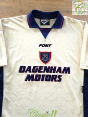 1996/97 West Ham Away Football Shirt