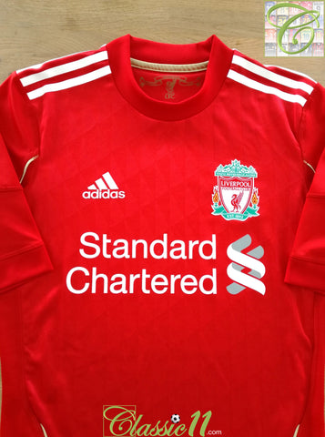 2010/11 Liverpool Home TechFit Football Shirt
