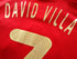 2007/08 Spain Home Football Shirt David Villa #7 (XL)