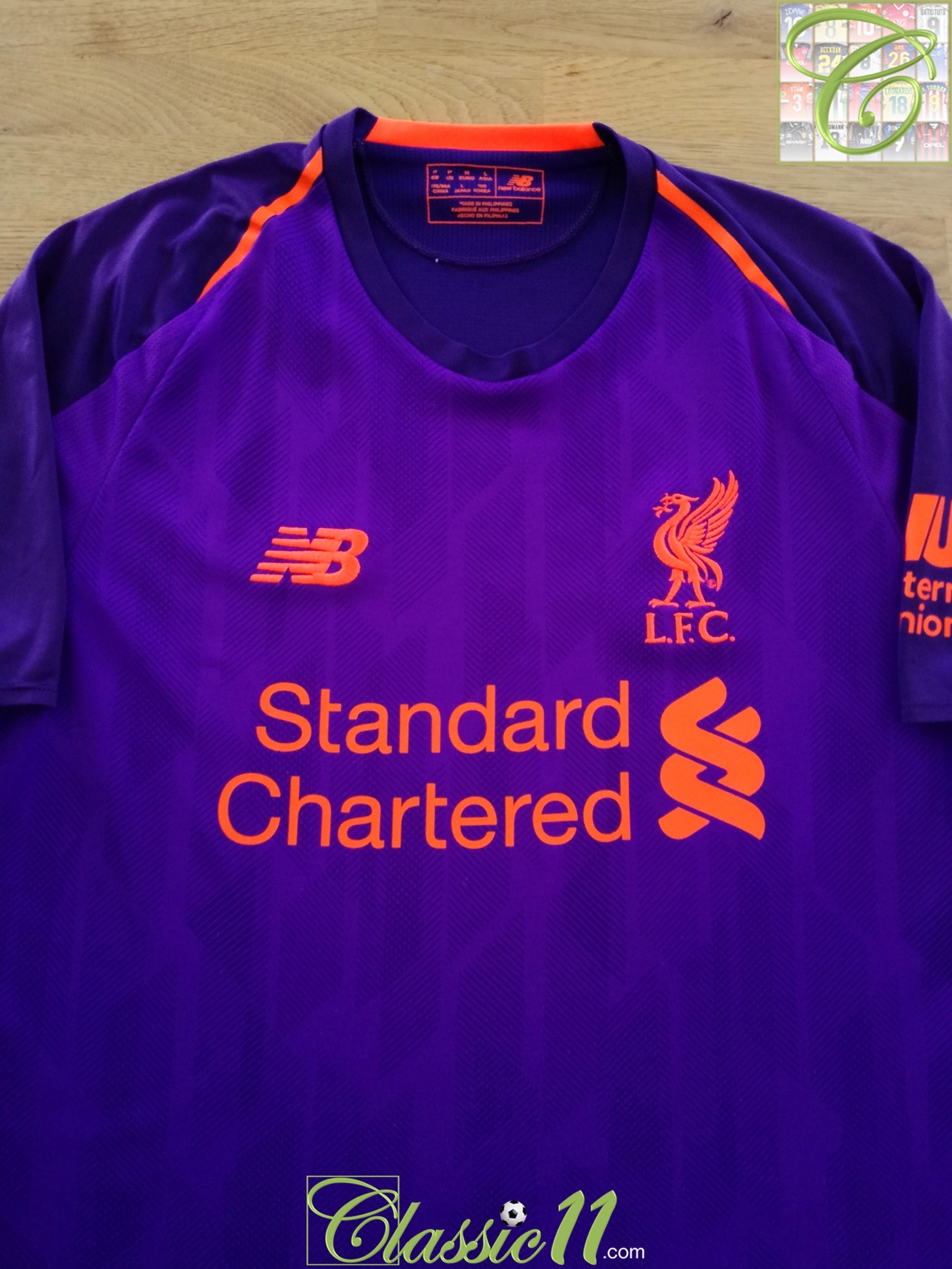 2018/19 Liverpool Away Football Shirt