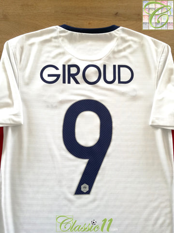 2015/16 France Away Football Shirt Giroud #9 (S)