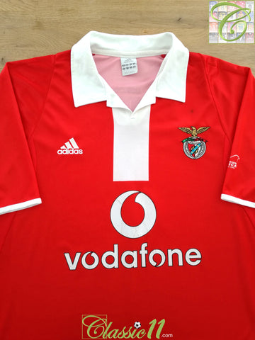 2003/04 Benfica Home Centenary Football Shirt