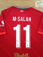 2021/22 Liverpool Home Football Shirt M.Salah #11