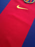 2000/01 Barcelona Home La Liga Football Shirt (S)