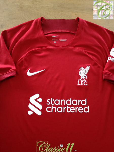 2022 23 Liverpool Home Football Shirt Old Nike Soccer Jersey Classic Football Shirts