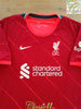 2021/22 Liverpool Home Premier League Dri-Fit ADV Football Shirt Henderson #14 (XXL)