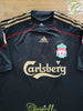 2009/10 Liverpool Away Premier League Formotion Football Shirt #18 (XL)