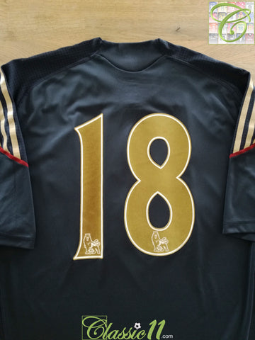 2009/10 Liverpool Away Premier League Formotion Football Shirt #18