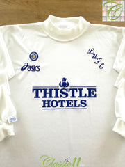 1995/96 Leeds United Home Long Sleeve Football Shirt