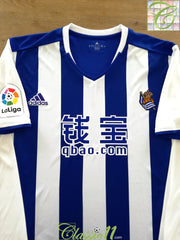 2016/17 Real Sociedad Home La Liga Football Shirt