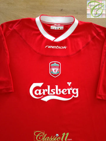 2002/03 Liverpool Home Football Shirt