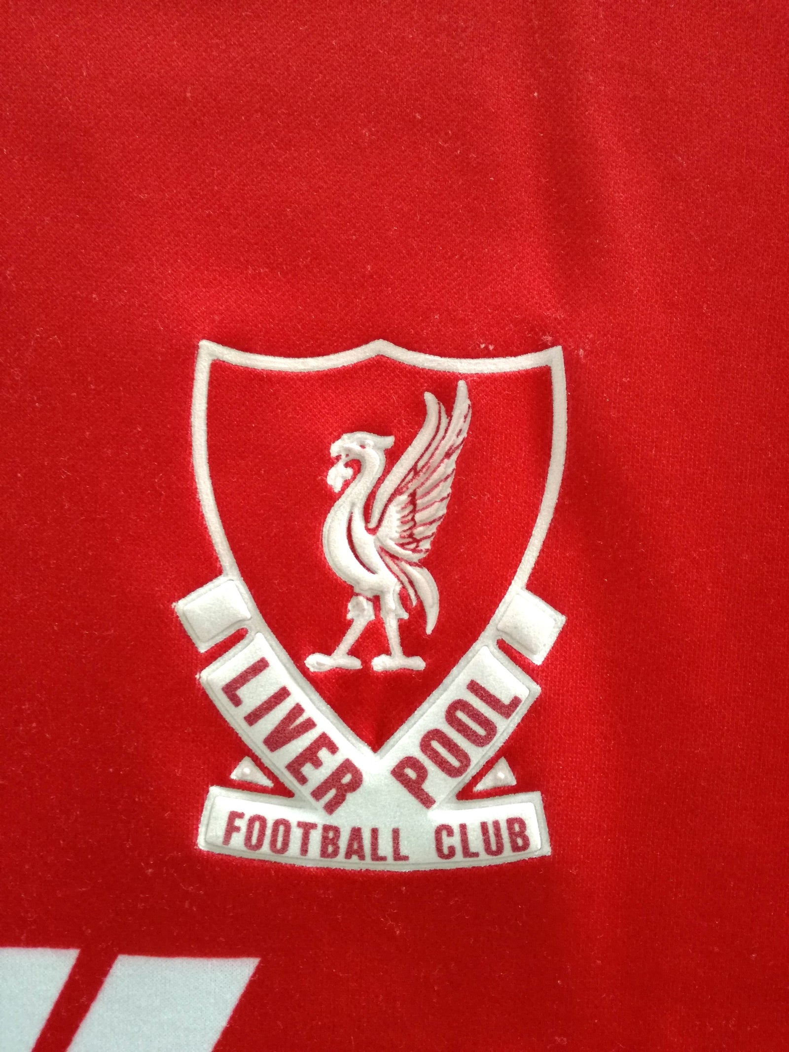 1991/92 Liverpool Home Football Shirt (L)