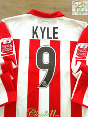 2004/05 Sunderland Home Long Sleeve Football League Shirt Kyle #9
