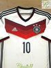 2014/15 Germany Home Football Shirt Podolski #10 (M)