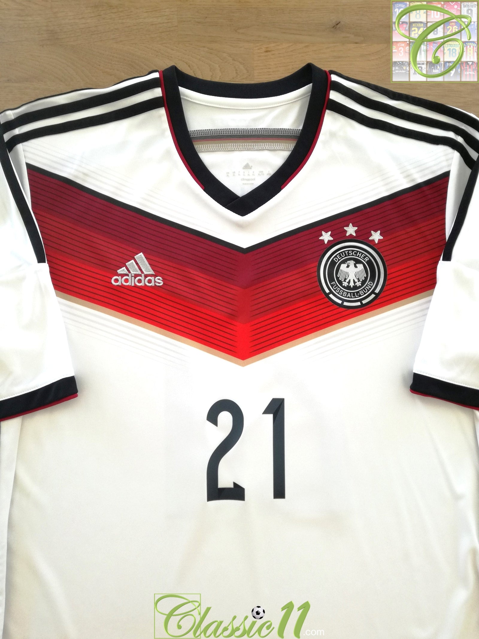 2014/15 Germany Home Football Shirt Reus #21 (XL)