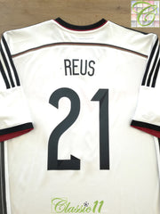 2014/15 Germany Home Football Shirt Reus #21 (S)