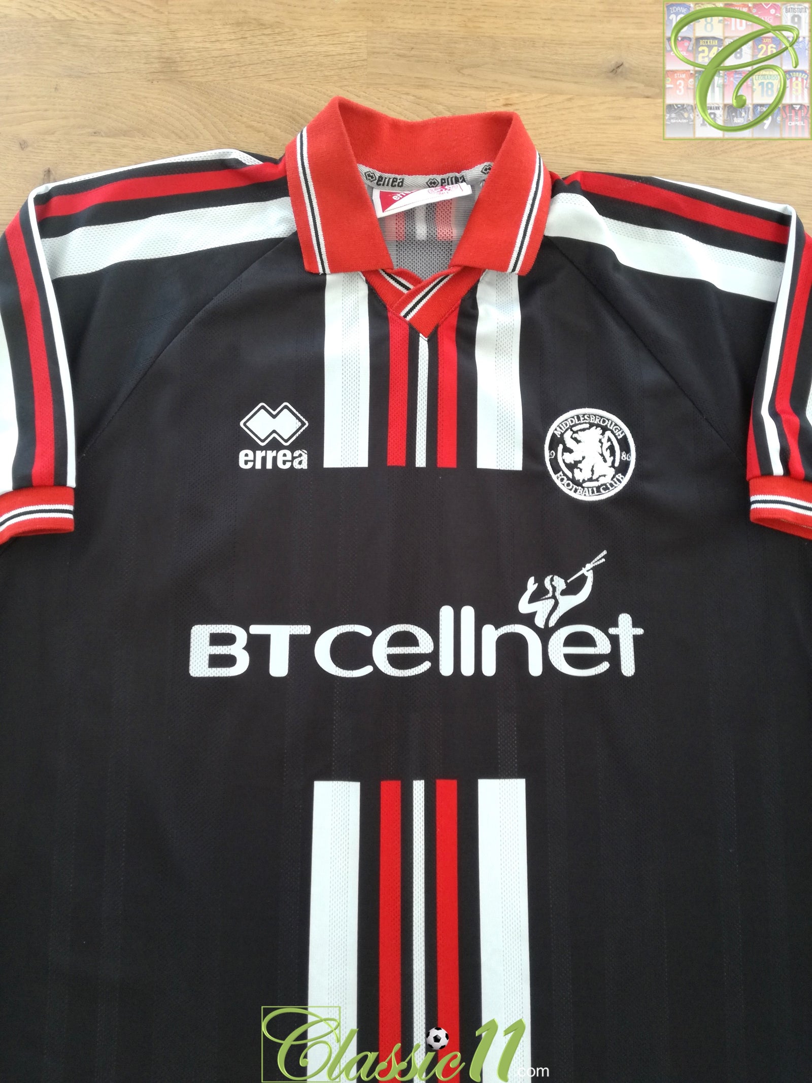 2000/01 Middlesbrough Away Football Shirt