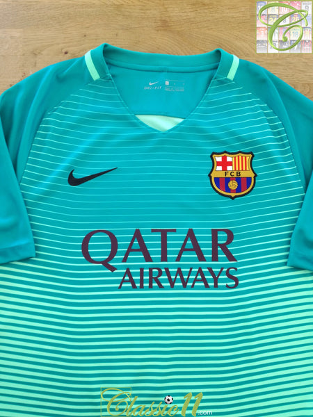 2016/17 Barcelona 3rd Football Shirt Messi #10 / Nike Soccer