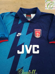 1995/96 Arsenal Away Football Shirt (L)