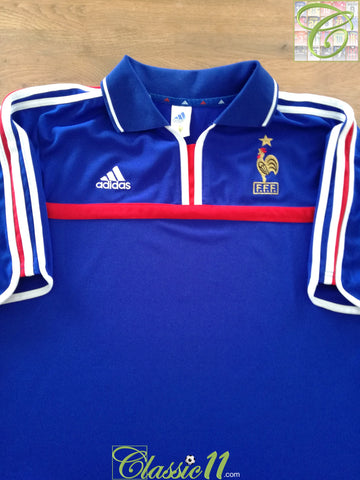 2000/01 France Home Football Shirt
