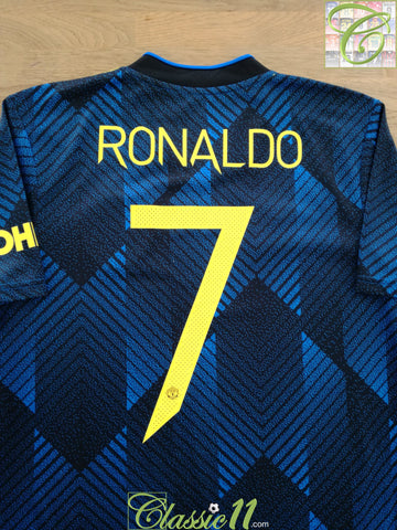 2021/22 Man Utd 3rd European Football Shirt Ronaldo #7