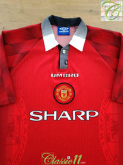 1996/97 Man Utd Home Football Shirt