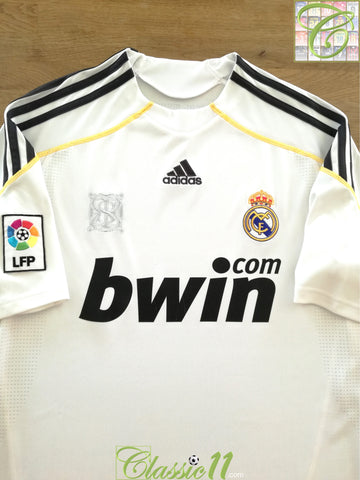 2009/10 Real Madrid Home La Liga Football Shirt
