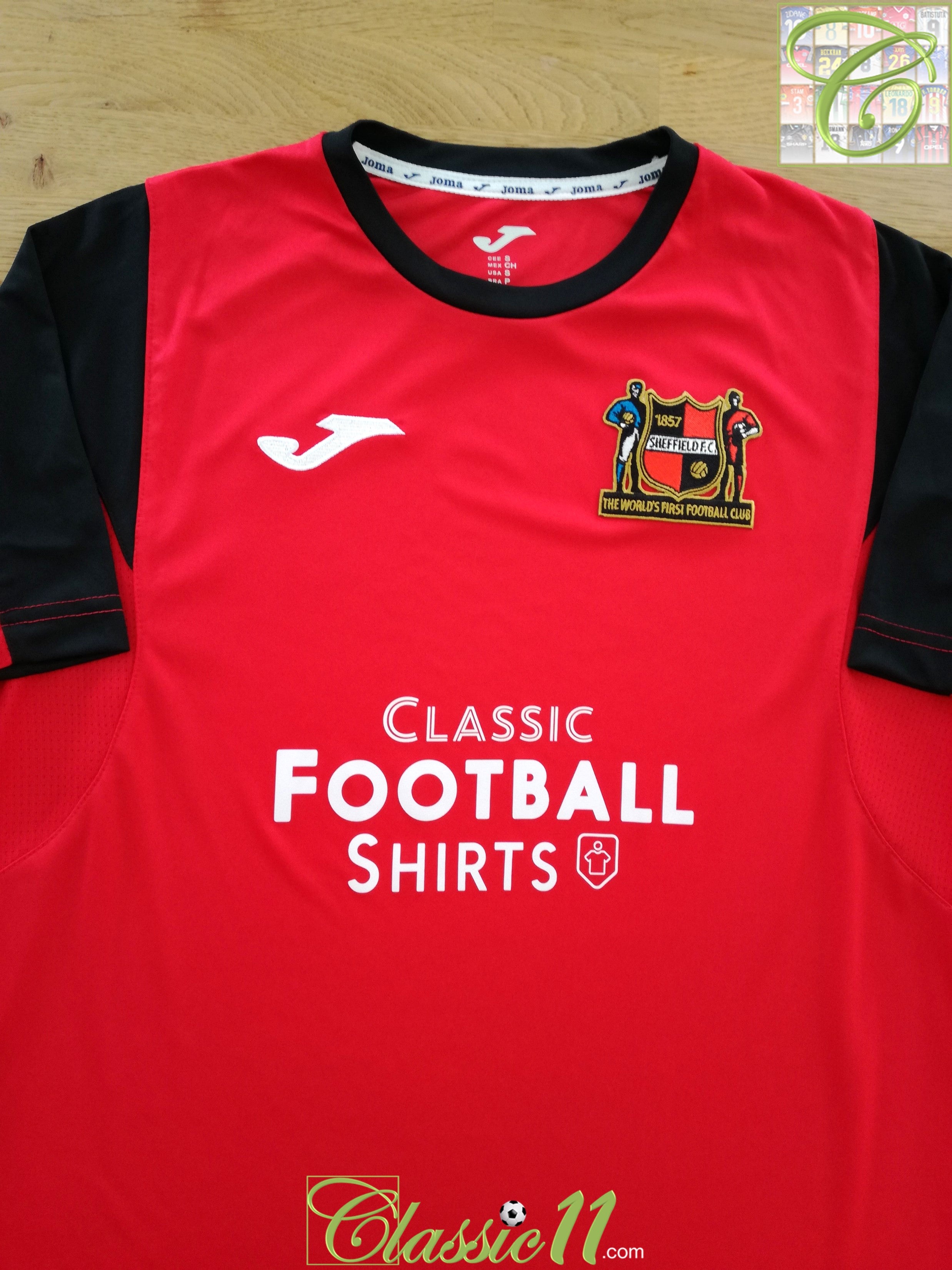 2018/19 Sheffield FC Home Football Shirt (S)