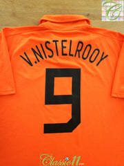 2006/07 Netherlands Home Football Shirts v.Nistelrooy #9