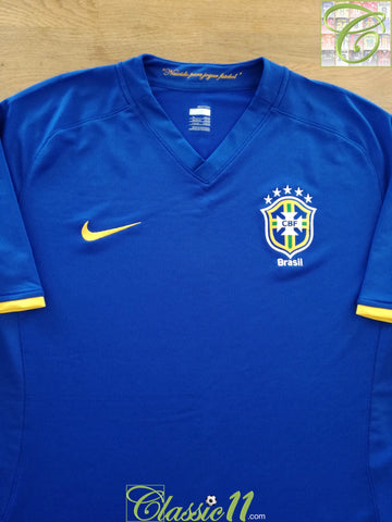 2008/09 Brazil Away Football Shirt