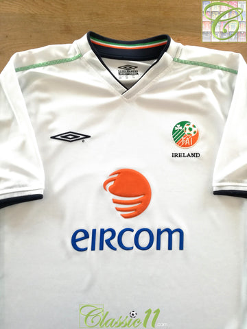 2002/03 Republic of Ireland Away Football Shirt