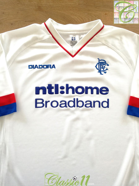 Rangers 1994 - 1996 Home Shirt (Excellent) L for sale - Vintage Sports  Fashion