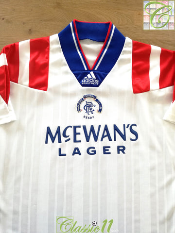 1992/93 Rangers Away Football Shirt
