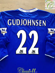 2003/04 Chelsea Home Premier League Long Sleeve Football Shirt Gudjohnsen #22