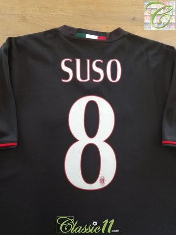 2016/17 AC Milan Home Football Shirt Suso #8