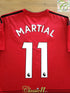 2018/19 Man Utd Home Premier League Football Shirt Martial #11