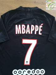 2019/20 PSG 4th Football Shirt Mbappé #7