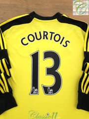 2014/15 Chelsea Goalkeeper Premier League Football Shirt Courtois #13